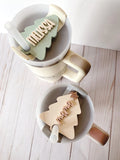 Tumbler Christmas Tree Name Plate | H2.0 Name Plate