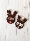 Tumbler Reindeer Name Plate | H2.0 Name Plate