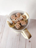 Tumbler Winter Snowflake Plate | H2.0 Name Plate