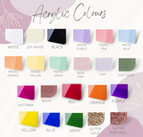 Teacher Tumbler Name Plate | Reversible Name Plate