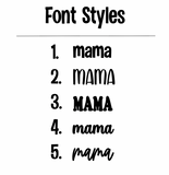 Tumbler Christmas Tree Name Plate | H2.0 Name Plate