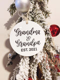 Custom Round Christmas Ornament