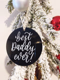 Custom Round Christmas Ornament
