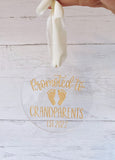 Pregnancy Announcement Ornament