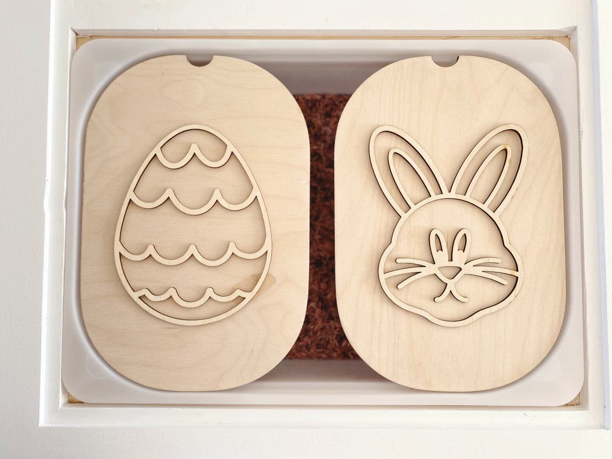 Fillable TROFAST Lid Insert Easter Bunny Edition
