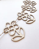 Flower Wood Garland