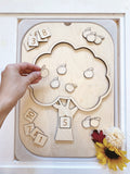 Apple Tree TROFAST Lid Insert - Counting Apples Edition