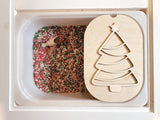Fillable Christmas Tree TROFAST Lid Insert