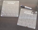 I can write my Letters and Numbers Tracing Board