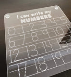 I can write my Letters and Numbers Tracing Board