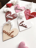 Heart Name Tag