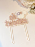 "Oh TWOdles" Cake Topper - Minnie Mouse