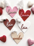 Heart Name Tag