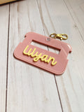 Hair Elastic Holder Keychain