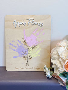 Mother's Day Handprint Sign