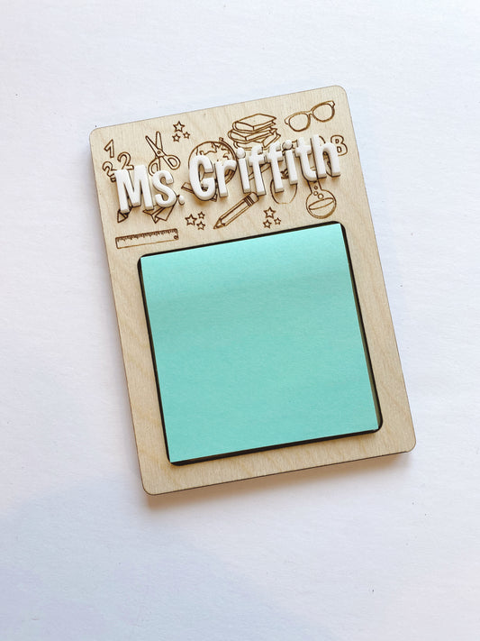 Post-It Note Holder | Teacher Gift 2023