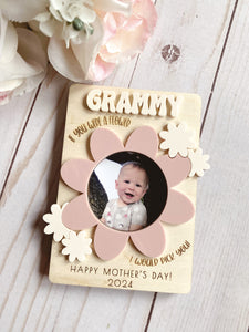 Flower Magnet Photo Frame | Mother's Day Gift