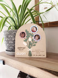 Handpicked With Love Flower Photo Frame | Flower Bouquet Photo Sign | Mother's Day Gift | Gift for Mom