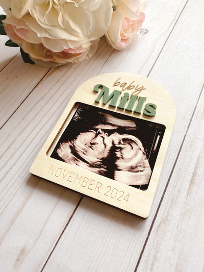 Ultrasound Photo Frame | Pregnancy Annoucement