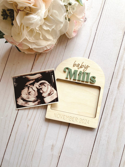 Ultrasound Photo Frame | Pregnancy Annoucement