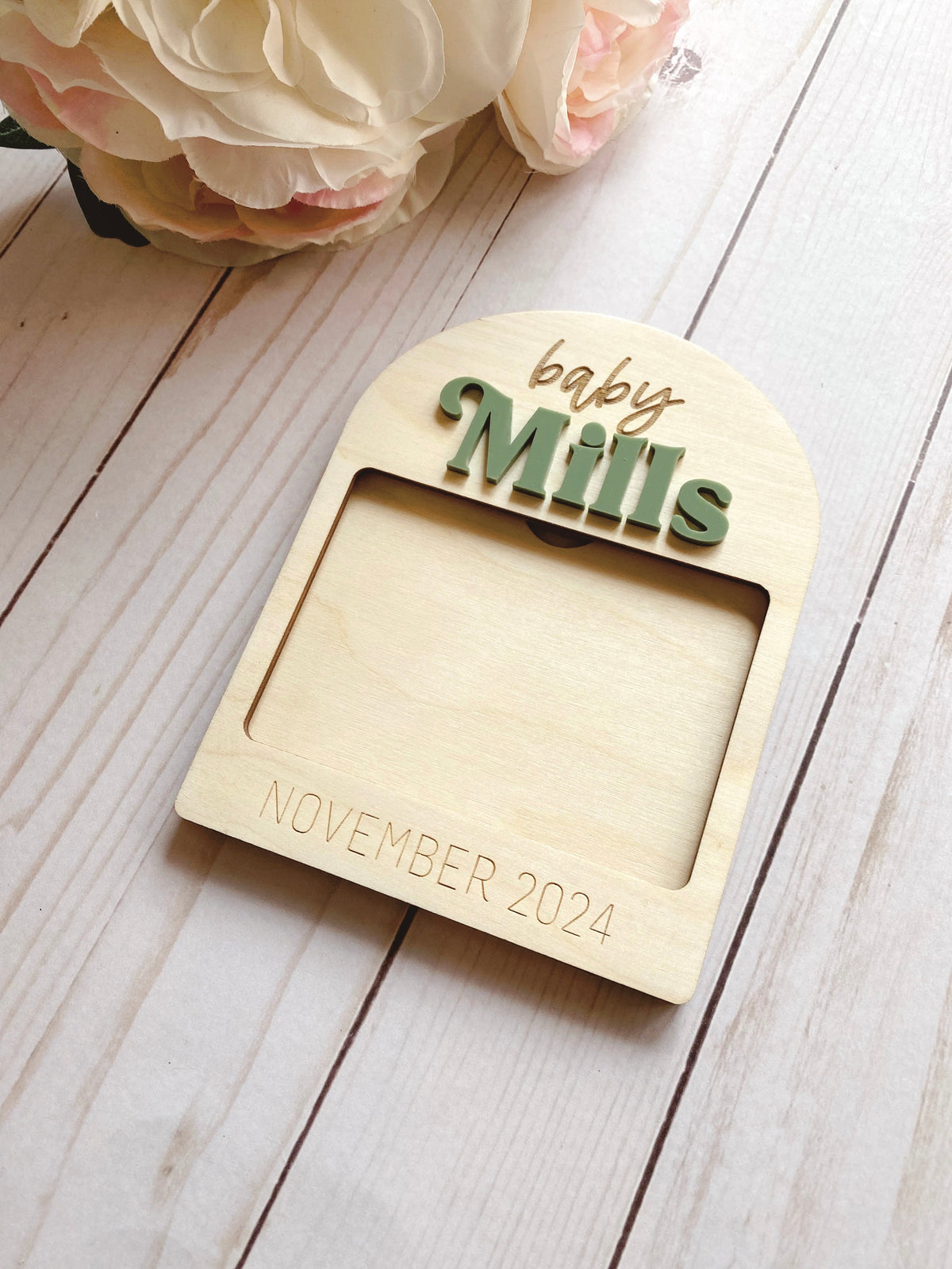 Ultrasound Photo Frame | Pregnancy Annoucement