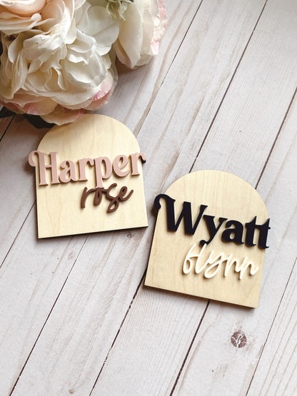 Baby Name Sign | Baby Name Announcement Sign