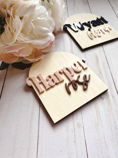 Baby Name Sign | Baby Name Announcement Sign