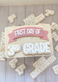First & Last Day of School Sign | Interchangeable Magnetic School Photo Sign