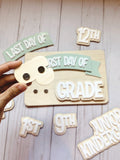First & Last Day of School Sign | Interchangeable Magnetic School Photo Sign