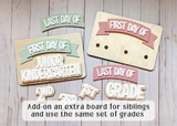 First & Last Day of School Sign | Interchangeable Magnetic School Photo Sign