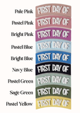 First & Last Day of School Sign | Interchangeable Magnetic School Photo Sign