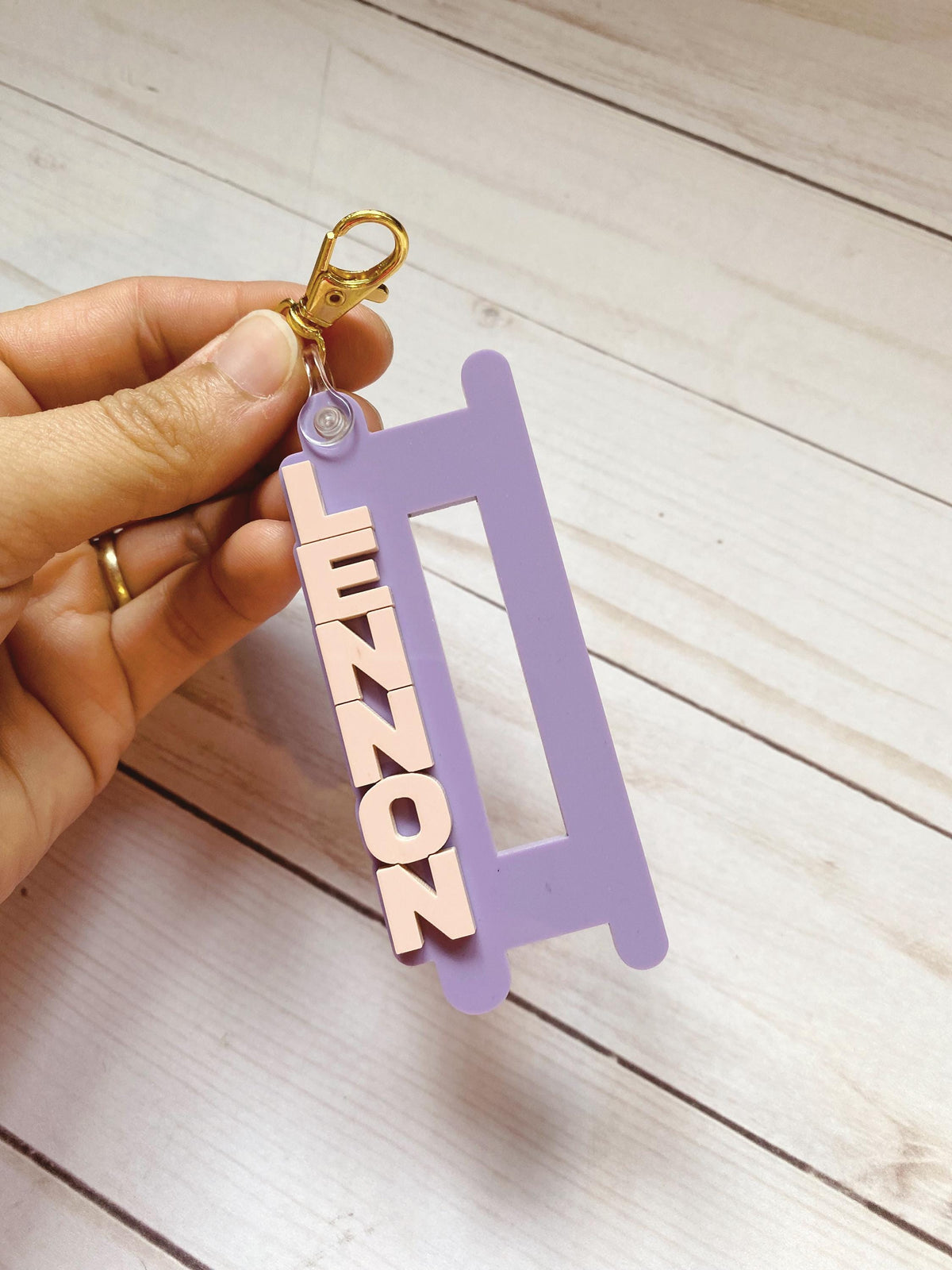 Hair Elastic Holder Keychain