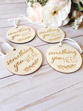 Gift Tags - Something You Wear, Read, Want and Need Tags