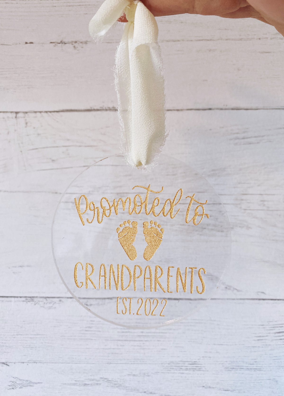 Pregnancy Announcement Ornament