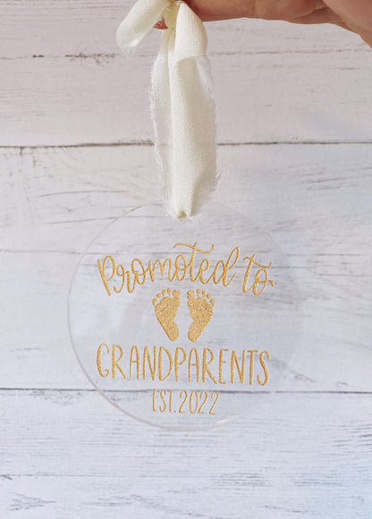 Pregnancy Announcement Ornament