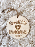 Pregnancy Announcement Ornament