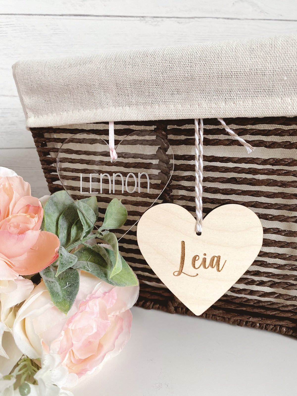 Heart Name Tag - Valentine Name Tag