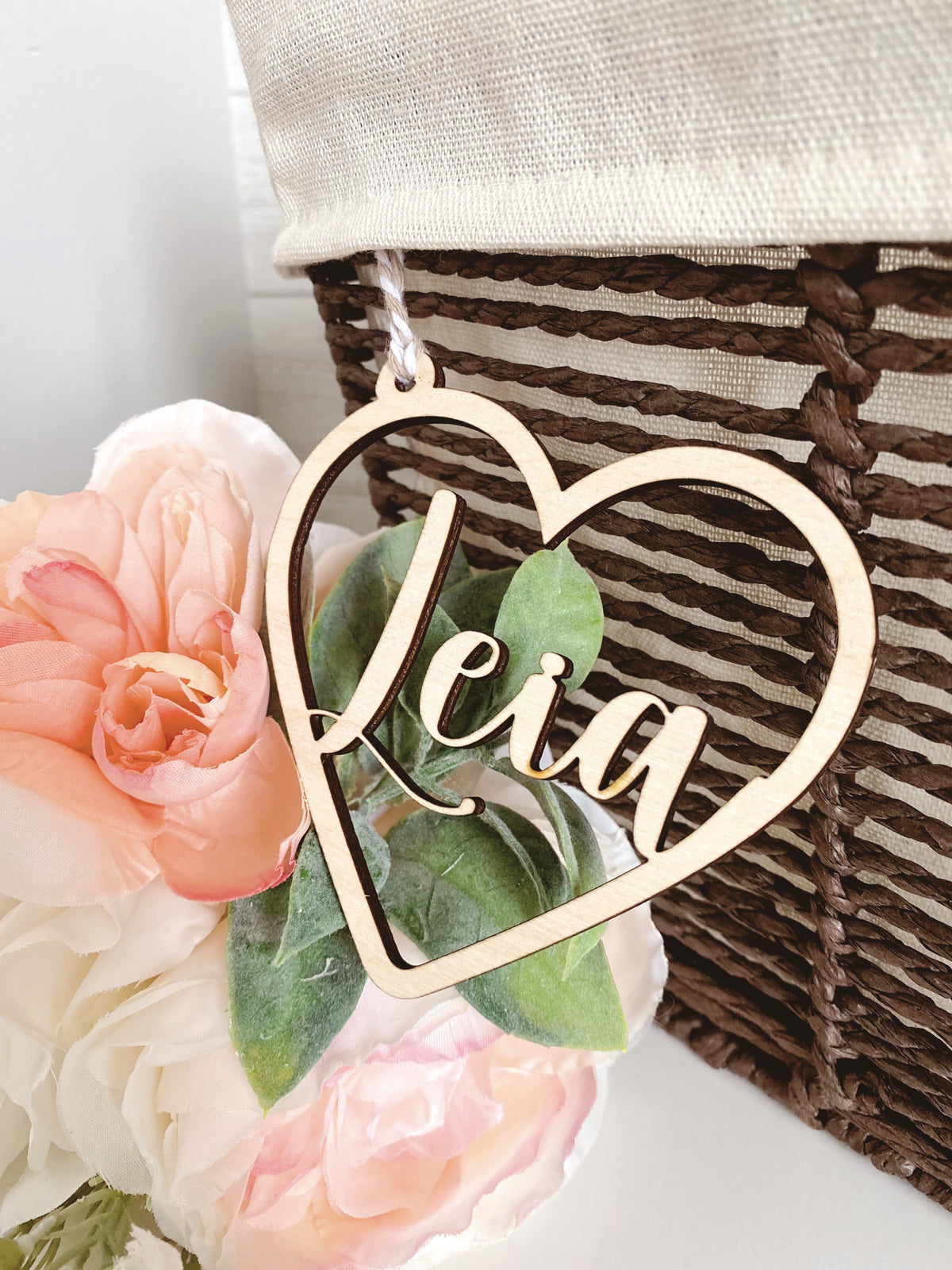 Heart Name Tag - Valentine Name Tag