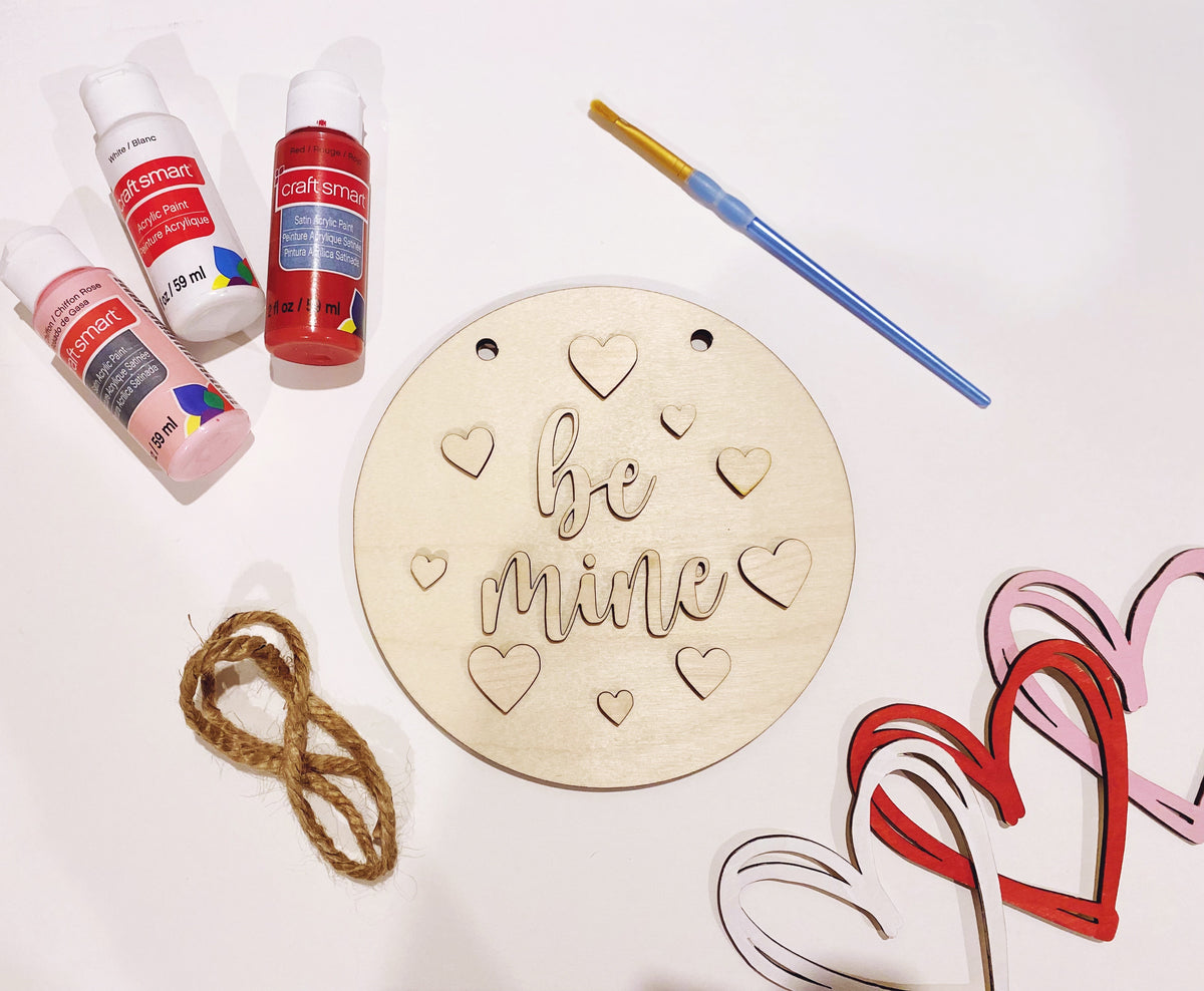 DIY Valentine Paint Kit