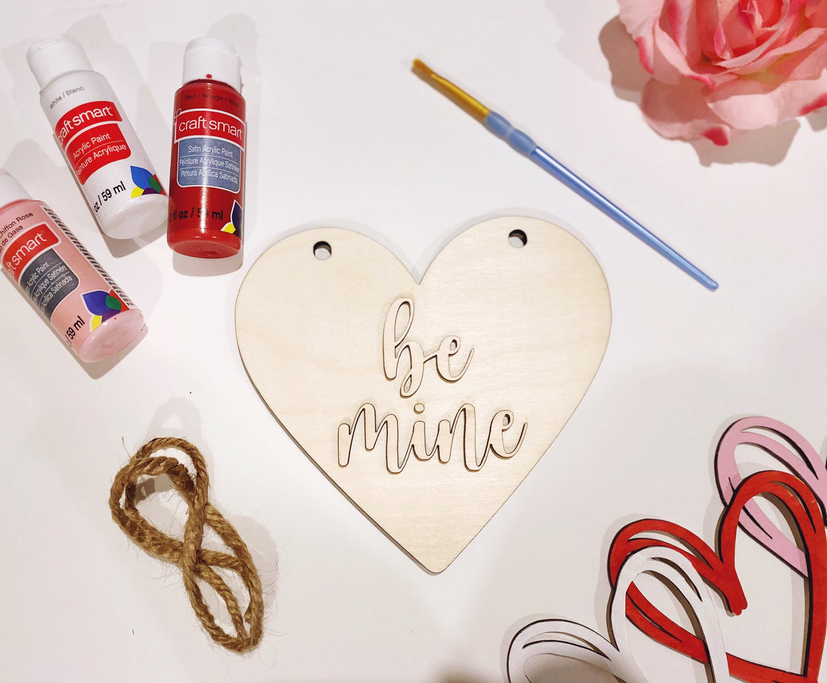 DIY Valentine Paint Kit