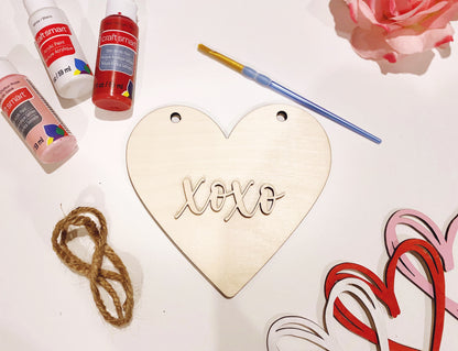 DIY Valentine Paint Kit