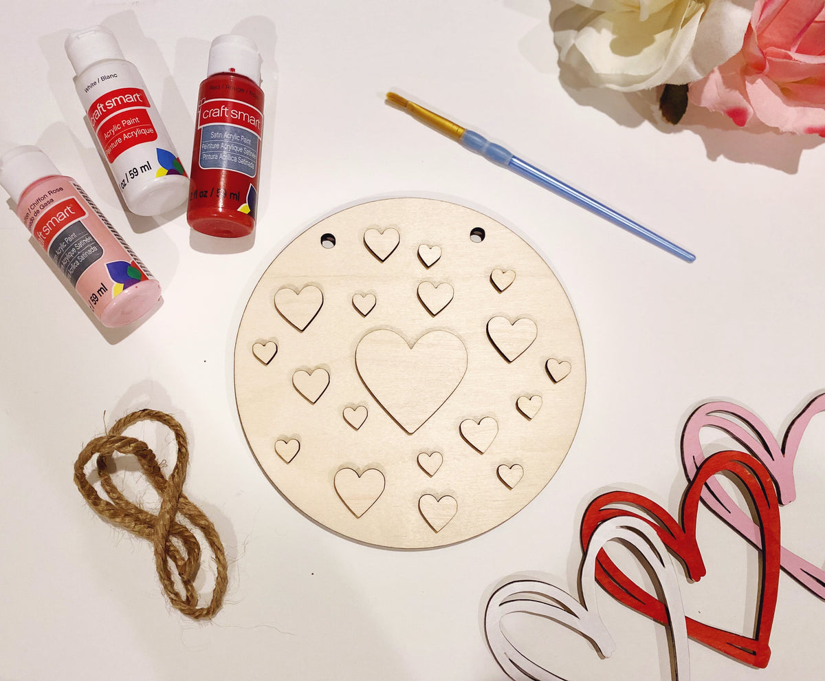 DIY Valentine Paint Kit