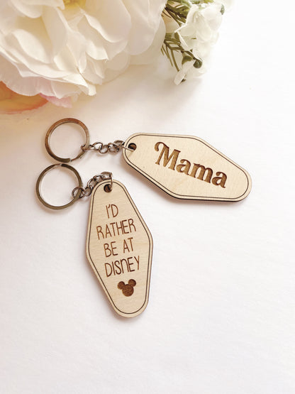 Motel Inspired Keychains