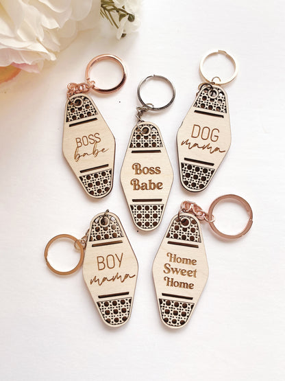 Motel Inspired Keychains