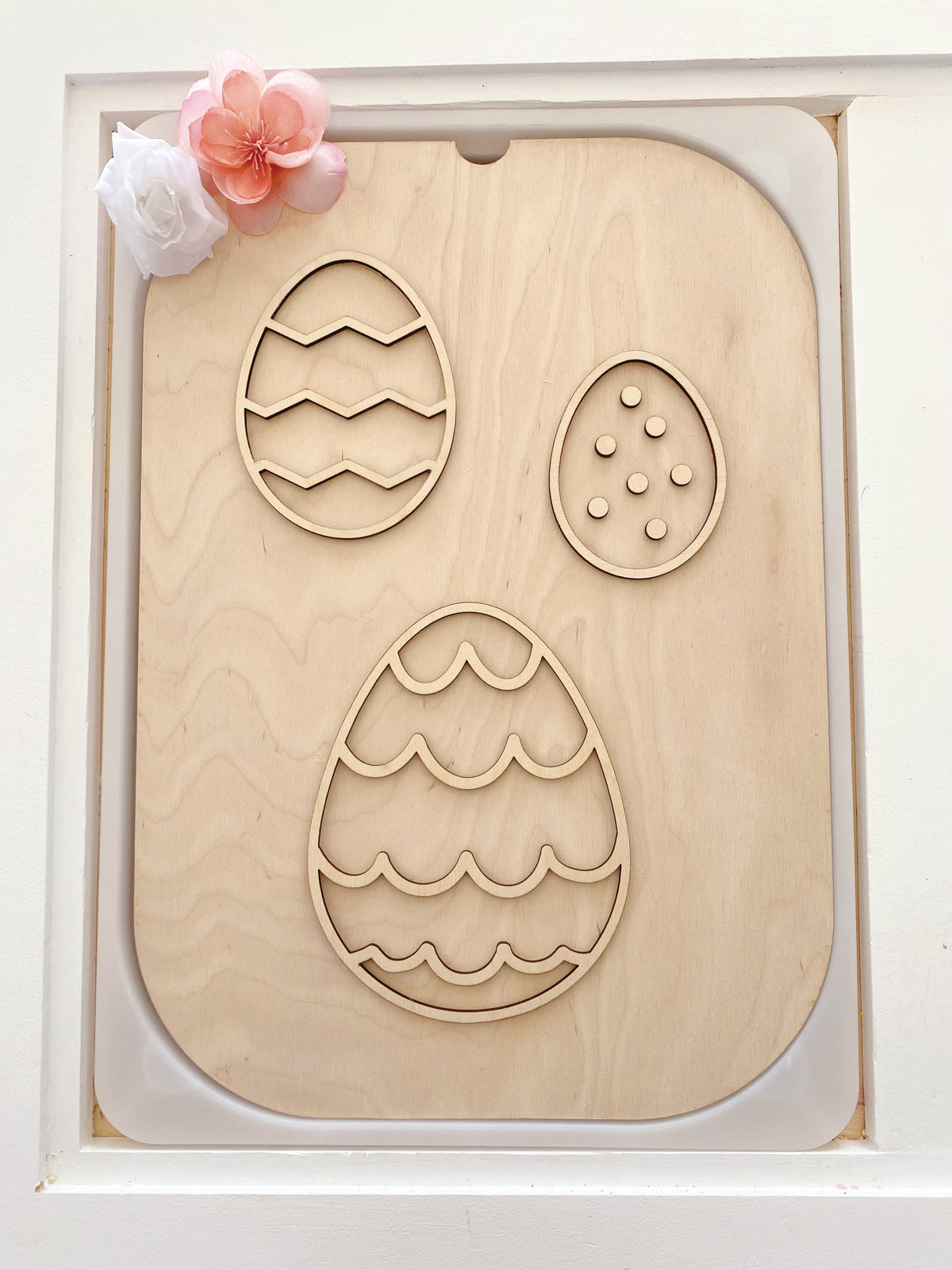 Fillable TROFAST Lid Insert Easter Egg Edition