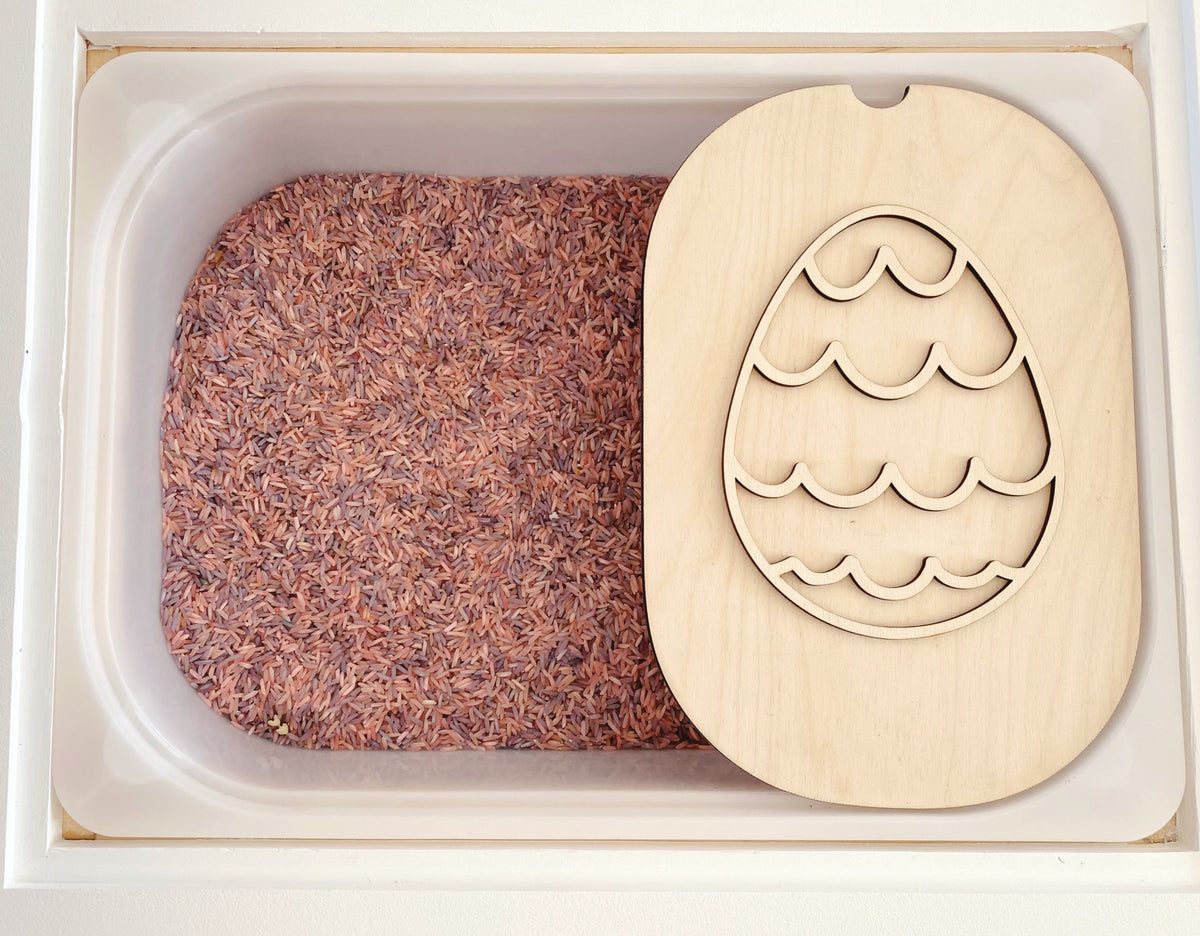Fillable TROFAST Lid Insert Easter Egg Edition