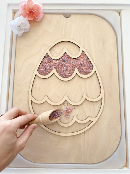 Fillable TROFAST Lid Insert Easter Egg Edition