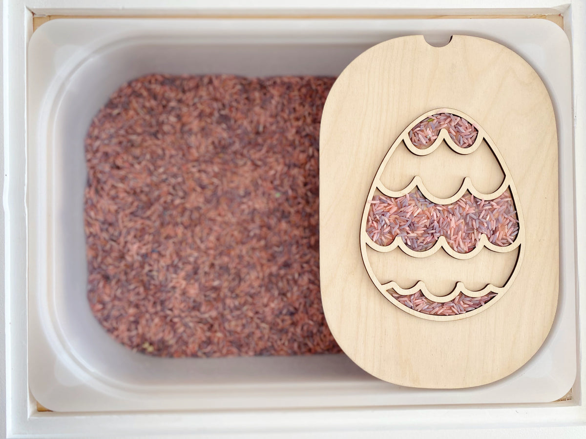 Fillable TROFAST Lid Insert Easter Egg Edition