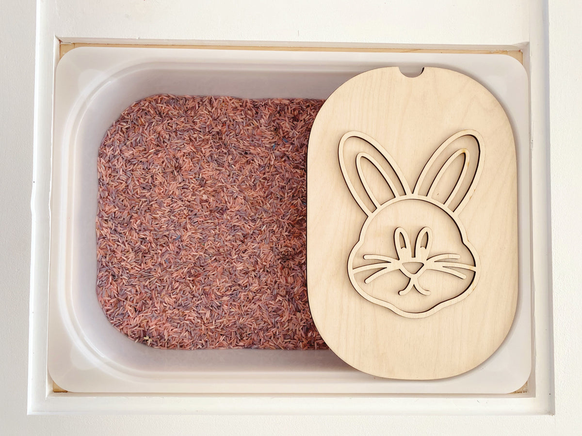 Fillable TROFAST Lid Insert Easter Bunny Edition