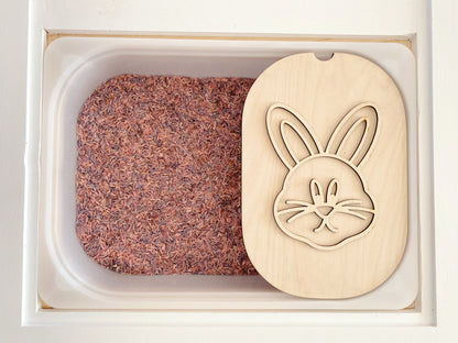 Fillable TROFAST Lid Insert Easter Bunny Edition